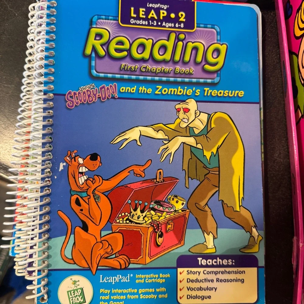 LeapFrog LeapPad Learning System Console 7 Interactive Books Bundle NOT TESTED